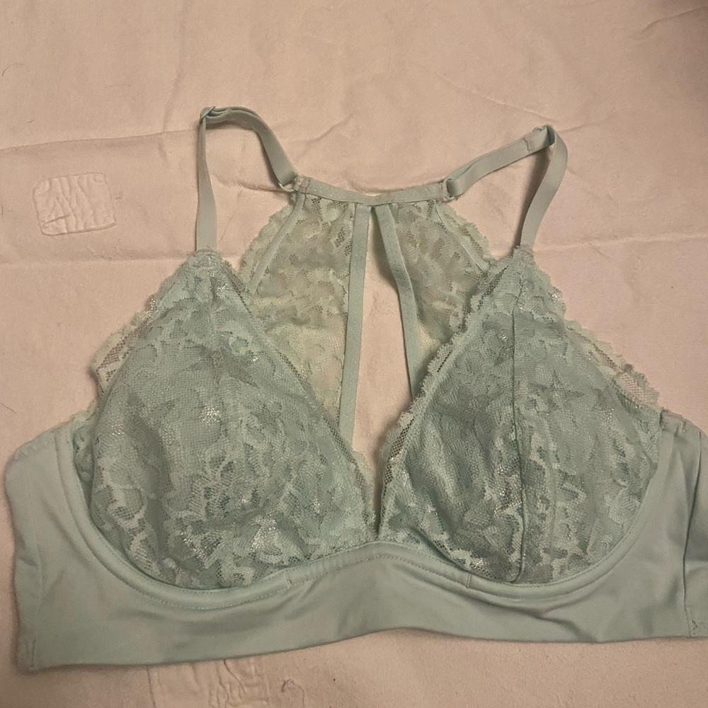 Victoria secret medallion medium bralette mint green